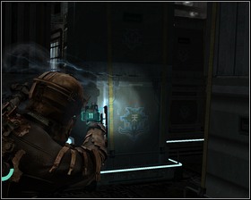Theres a container, right to your left, but pay close attention to the energy coming out from the floor - Dead on arrival Part 1 | Walkthrough - Walkthrough - Dead Space Game Guide & Walkthrough