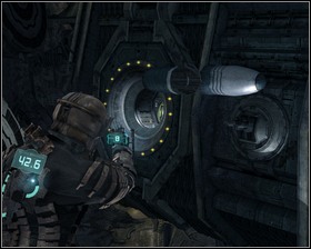 Toss all the spheres out into the space and fight the appearing necromorphs - Dead on arrival Part 1 | Walkthrough - Walkthrough - Dead Space Game Guide & Walkthrough