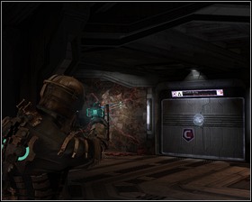 When youll reach the room with the Save station dont rush to save the game, but take down the necromorphs attached to the walls first - Search and rescue Part 1 | Walkthrough - Walkthrough - Dead Space Game Guide & Walkthrough