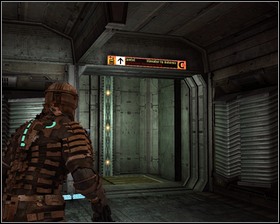 Get to the other side of the room, place the coil in the slot and take the elevator to the upper level - Into the Void Part 2 | Walkthrough - Walkthrough - Dead Space Game Guide & Walkthrough