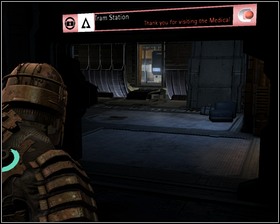 You will reach the tram station by going through the room with the console you used to activate cryo chamber - Lethal Devotion Part 2 | Walkthrough - Walkthrough - Dead Space Game Guide & Walkthrough
