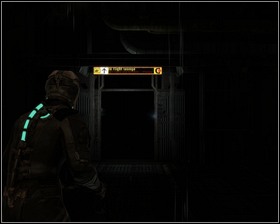 Leave through the door leading to the Flight Lounge and get through the first door to your right - New Arrivals Part 4 | Walkthrough - Walkthrough - Dead Space Game Guide & Walkthrough