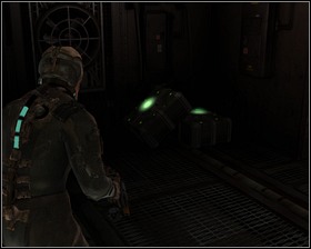 Your first weapon lies on the workshop table, the Plasma cutter - New Arrivals Part 1 | Walkthrough - Walkthrough - Dead Space Game Guide & Walkthrough