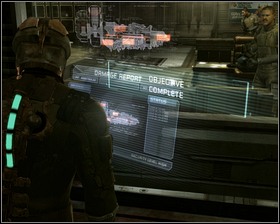 Enter the room and activate the console - New Arrivals Part 1 | Walkthrough - Walkthrough - Dead Space Game Guide & Walkthrough