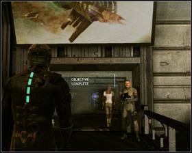 Before you leave the ship visit the small room to the left and pick up a Small med pack - New Arrivals Part 1 | Walkthrough - Walkthrough - Dead Space Game Guide & Walkthrough