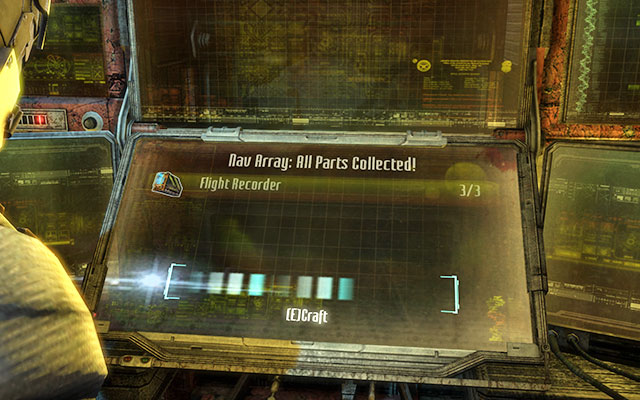 Once you get inside, go to the right, passing by suit kiosk - Craft a navigation module | 7: Mayhem - 7: Mayhem - Dead Space 3 Game Guide