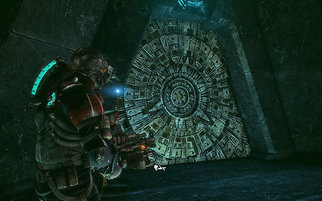 After walking around the statue, youll come across another platform and the next wave of Necromorphs - 17: A Strange City ending - 17: A Strange City - Dead Space 3 Game Guide