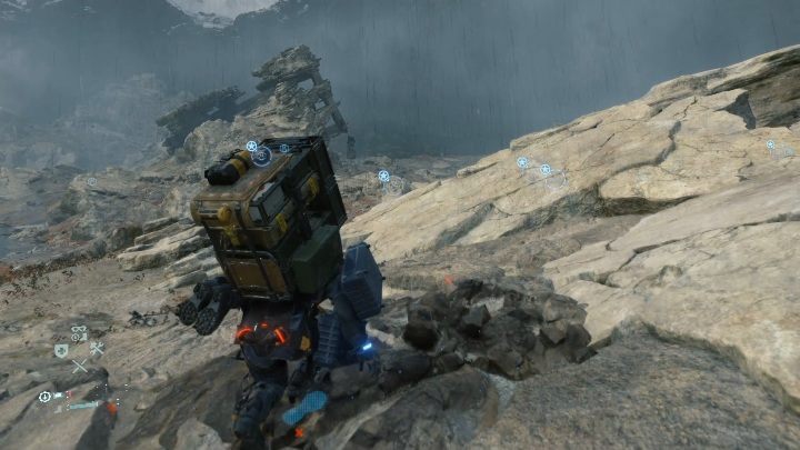 The first part of your task consists in finding parcels containing raw materials - Chapter 8 - Heartman | Death Stranding Walkthrough - Main story - Death Stranding Guide