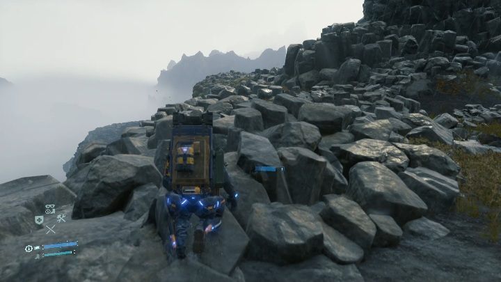 However, you have to walk on foot in the mountains - Chapter 5 - Mama | Death Stranding Walkthrough - Main story - Death Stranding Guide