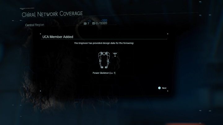 Complete this order and you will get your first exoskeleton - Power skeleton - Chapter 3 - Fragile | Death Stranding Walkthrough - Main story - Death Stranding Guide