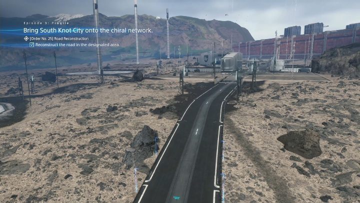 Stop at the mechanism - Chapter 3 - Fragile | Death Stranding Walkthrough - Main story - Death Stranding Guide