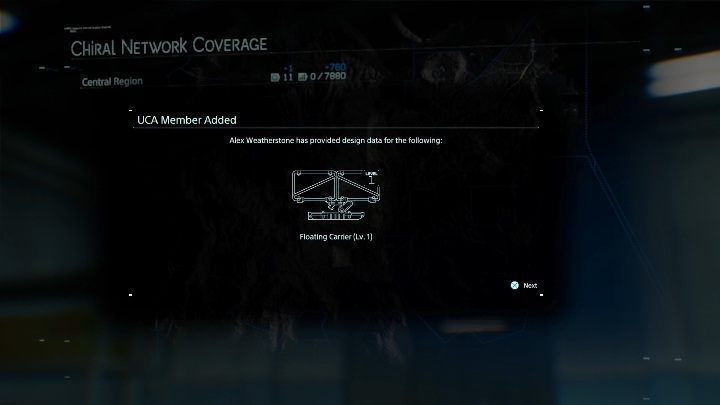 As a reward for completing the task you will receive, among other things, a Floating Carrier - Chapter 3 - Fragile | Death Stranding Walkthrough - Main story - Death Stranding Guide