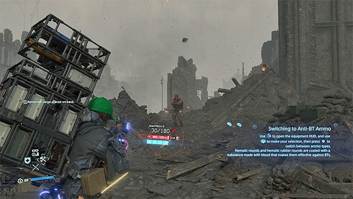 You have to travel through a ruined city and look for Unger - Clifford Unger in Chapter 7 | Death Stranding Boss - Bosses - Death Stranding Guide