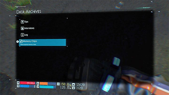 You can check your memory chips in the Data Archives in the pause menu - What are memory chips for in Death Stranding? - Exploration and cargo transportation - Death Stranding Guide