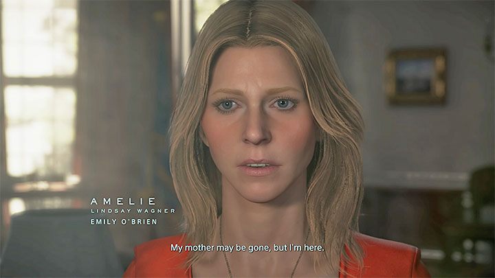 Amelie Strand is the sister of the main character and one of the more mysterious characters of Death Stranding - her body has stopped aging and she can meet Sam on the Beach - What is the plot in Death Stranding about? - World - Death Stranding Guide