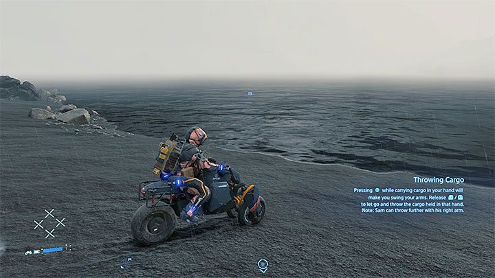 Once you reach your destination, stop at the shore - Public Service Porter trophy | Death Stranding - Trophy Guide - Death Stranding Guide