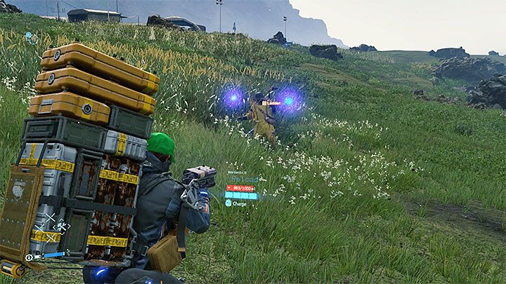 Bola Gun acts as a kind of stun gun - How to get the first weapons in Death Stranding? - Combat - Death Stranding Guide