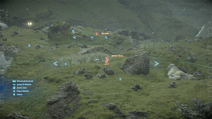 Before you approach a MULE camp, scout the area to determine their position - How to eliminate enemies stealthily in Death Stranding? - Combat - Death Stranding Guide