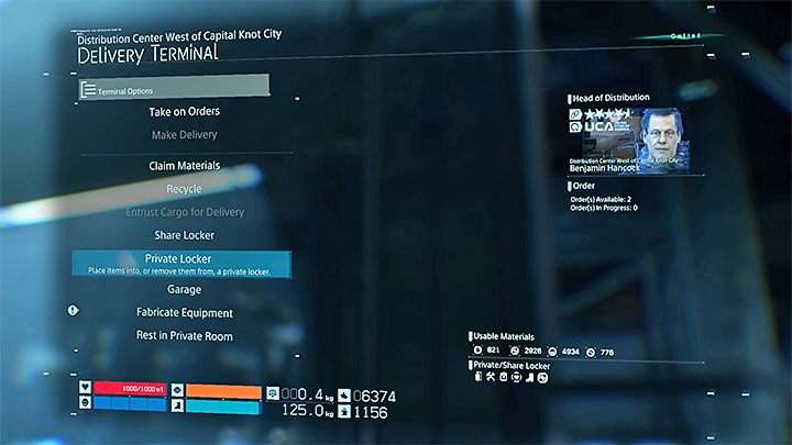 Remember that using fast travel means losing your inventory - Is there a fast travel option in Death Stranding? - Exploration and cargo transportation - Death Stranding Guide