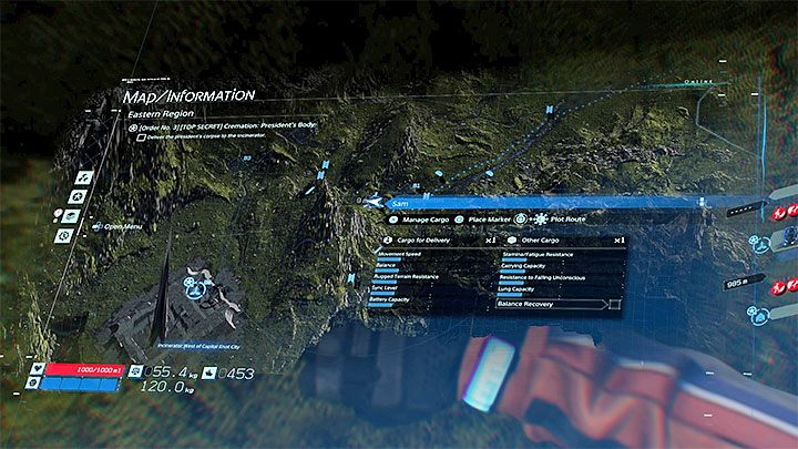 Another way to potentially reduce travel time is to analyze the world map in search of alternative ways to reach your destination - Is there a fast travel option in Death Stranding? - Exploration and cargo transportation - Death Stranding Guide