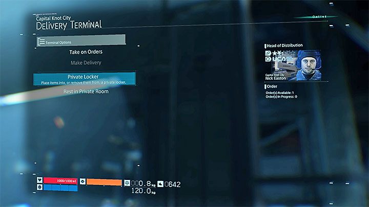 Important information - dont try to get rid of unnecessary things by throwing them out of the inventory - Where to store unnecessary equipment in Death Stranding? - Exploration and cargo transportation - Death Stranding Guide