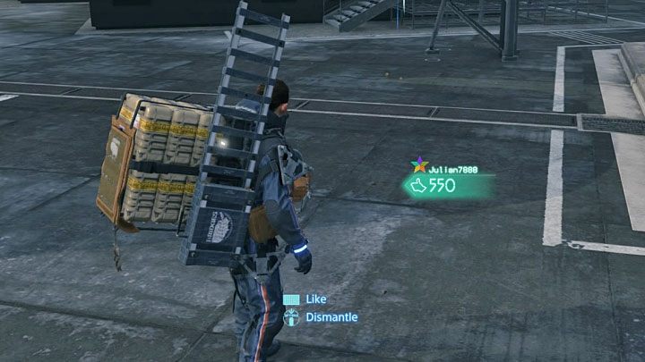 3) By liking activities of other players - You can reward each found trace of the presence of another player with a like just like on Facebook - What does multiplayer look like in Death Stranding? - Multiplayer and social elements - Death Stranding Guide