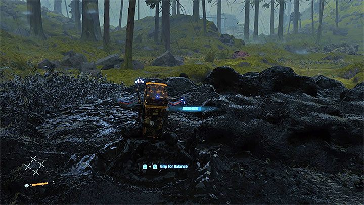 Passing through the entire forest without being seen is possible but difficult - How to avoid BTs on the way to the wind farm in Death Stranding? - Puzzles - Death Stranding Guide