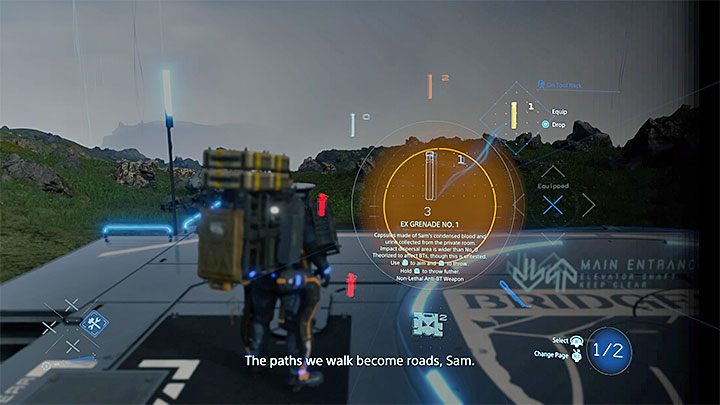 EX grenades can be used to lure BTs to change their location - Why do we use showers and toilets in Death Stranding? - Safe houses & hideouts - Death Stranding Guide