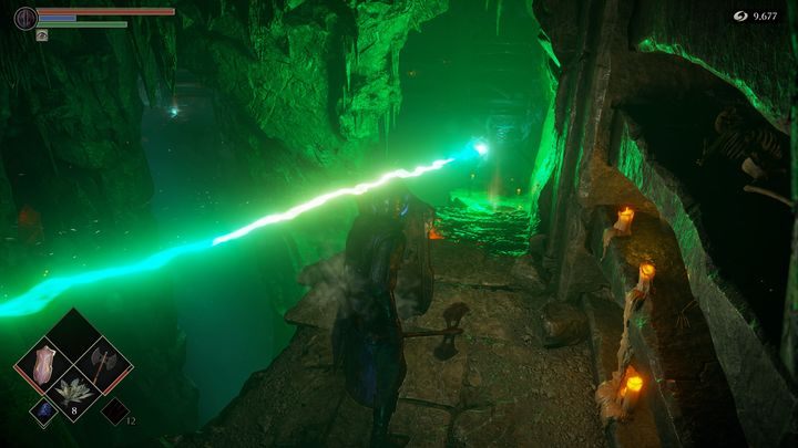 Moving on, you will encounter more ghosts, but these are more dangerous than the previous ones - Demons Souls Remake: The Ritual Path (4-2) - walkthrough - Temple of Storms (Region 4) - Demons Souls Remake Guide