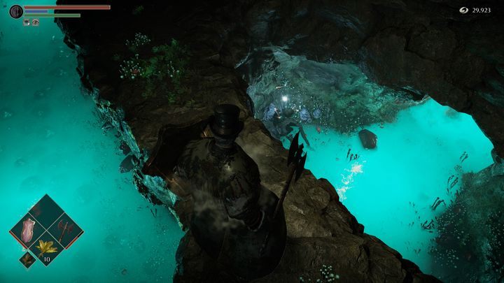 Don't be afraid to go in the water, you'll be fine - Demons Souls Remake: The Ritual Path (4-2) - walkthrough - Temple of Storms (Region 4) - Demons Souls Remake Guide