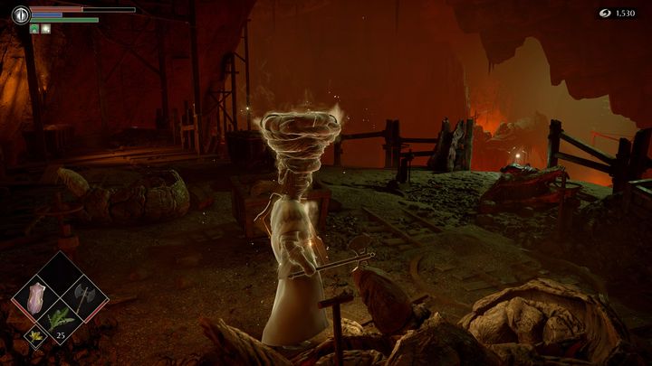 After exiting the tunnel, you will find yourself in an open space - Demons Souls Remake: The Tunnel City (2-2) - walkthrough - Tunnel of the Stone Fang (Region 2) - Demons Souls Remake Guide