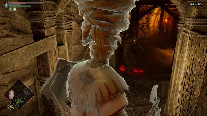 There will be more materials for uprgading weapons to pick up - Demons Souls Remake: The Tunnel City (2-2) - walkthrough - Tunnel of the Stone Fang (Region 2) - Demons Souls Remake Guide