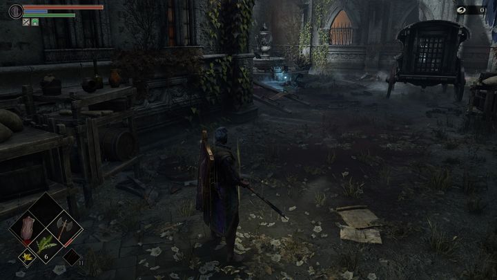 When you pass through the gate, you will find yourself in the inner part of the ward - Demons Souls Remake: Inner Ward (1-3) - walkthrough - Boletarian Palace (Region 1) - Demons Souls Remake Guide