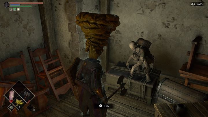 After killing all the enemies, you can go inside - Demons Souls Remake: Inner Ward (1-3) - walkthrough - Boletarian Palace (Region 1) - Demons Souls Remake Guide