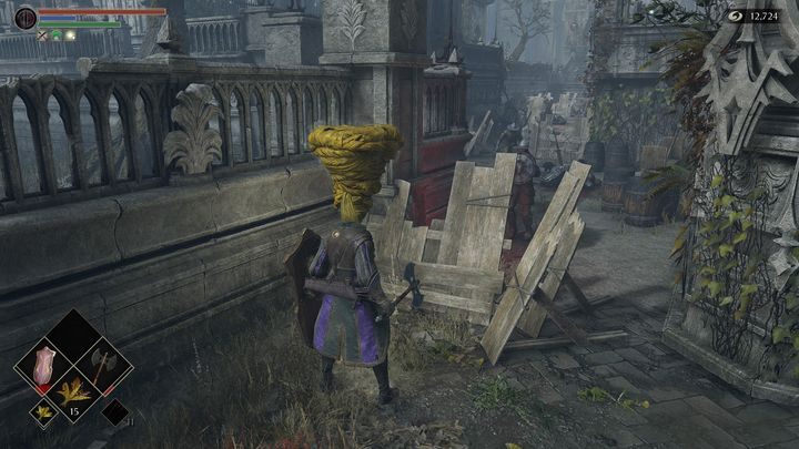 After opening the gate, you will also unlock the shortcut in case of dying - Demons Souls Remake: Inner Ward (1-3) - walkthrough - Boletarian Palace (Region 1) - Demons Souls Remake Guide