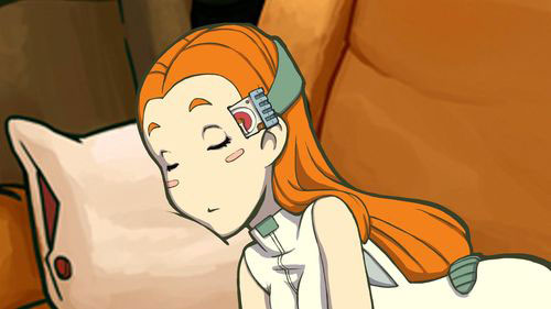 Go back inside the ship and talk to Doc - Go to Elysium to save Deponia | Part 3 - Lower Ascension Station - Part 3 - Lower Ascension Station - Deponia Game Guide & Walkthrough