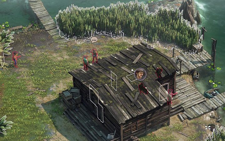 The highlighting function of objects and NPCs in the area provides great help and makes it easier to play missions in a more proper way - Desperados 3: Exploration and sneaking - Basics - Desperados 3 Guide
