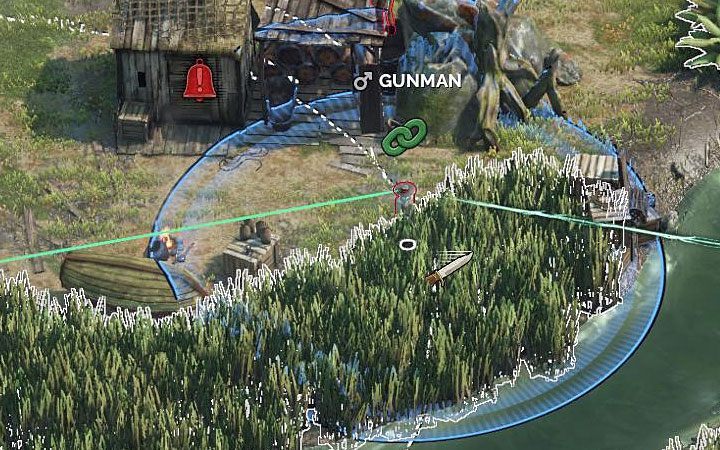 In Desperados 3 you can be spotted and also heard by enemies - Desperados 3: Exploration and sneaking - Basics - Desperados 3 Guide