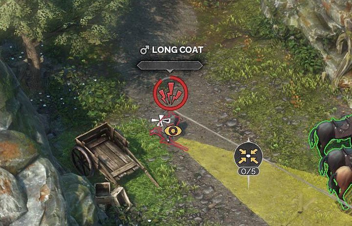 Other characters skills cant kill a Long Coat right away, but they can weaken him - you will see a Long Coat kneeling (example in the image above) - Desperados 3: Long Coat - how to eliminate? - FAQ - Desperados 3 Guide