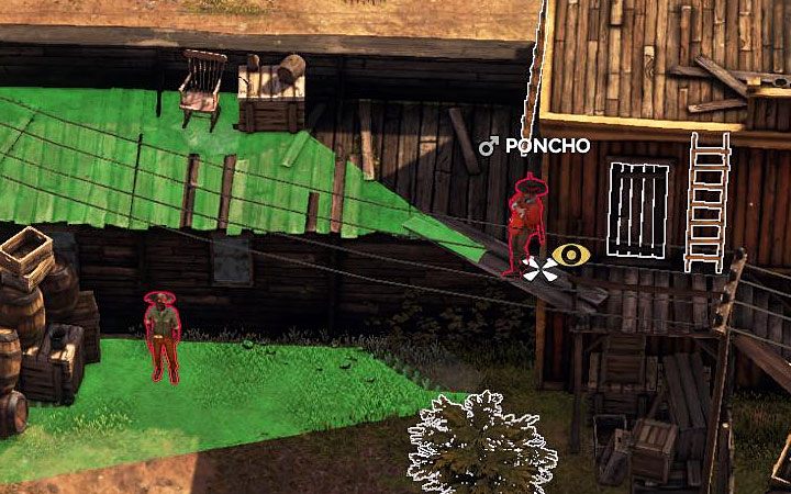 Most opponents encountered in Desperados III are vulnerable to distractions - Desperados 3: Enemy - why does he not leave the post? - FAQ - Desperados 3 Guide