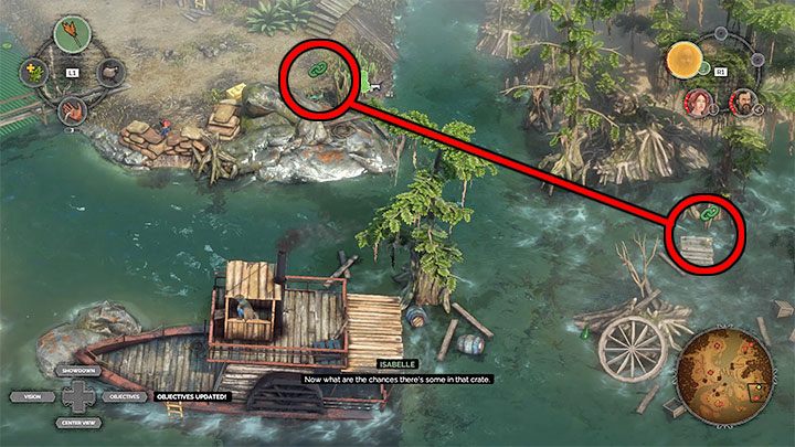 If you dont want to wait for McCoy to be unlocked, order Isabelle to reach the chicken - Desperados 3: Golden chickens - list - Trophies/Achievements - Desperados 3 Guide