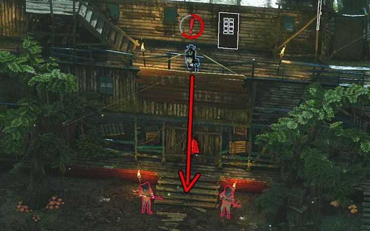 Head to the roof of the steamer (M11,18), but watch out for nearby Long Coat and a sniper standing on a small tower - Desperados 3: Infiltrate and set fire to the Queen - mission 11, walkthrough - Mission 11 - Burn the Queen - Desperados 3 Guide