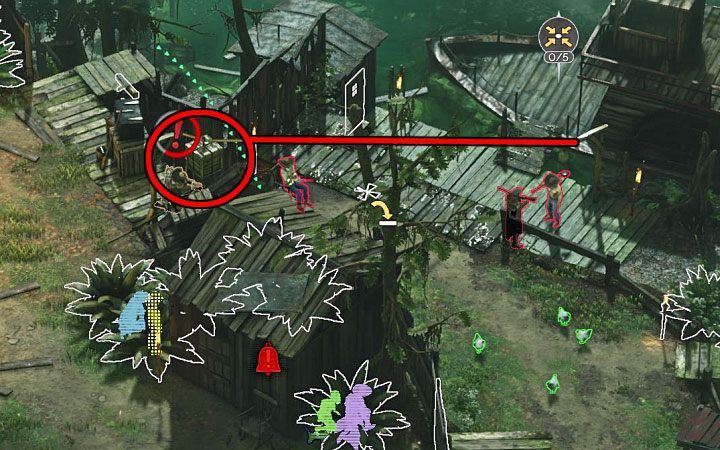 The last part of the task involves getting onboard a small steamer (M11, 21) and using it to escape the map - Desperados 3: Infiltrate and set fire to the Queen - mission 11, walkthrough - Mission 11 - Burn the Queen - Desperados 3 Guide