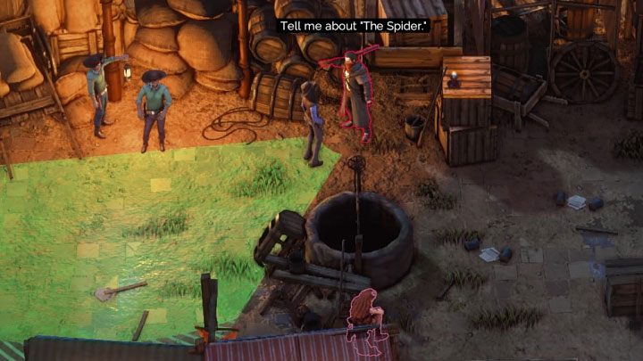 The second group comprises characters from forbidden locations (M10,4), i - Desperados 3: Get a disguise and eavesdrop on convo - mission 10, walkthrough - Mission 10 - Back Alley Jazz - Desperados 3 Guide