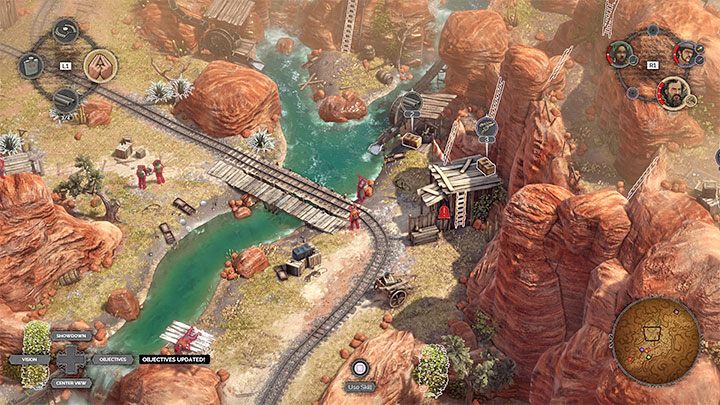 This and the next challenge are mutually exclusive - Desperados 3: Mission 13 - map, badges - Mission 13 - A Cart Full of Gunpowder - Desperados 3 Guide