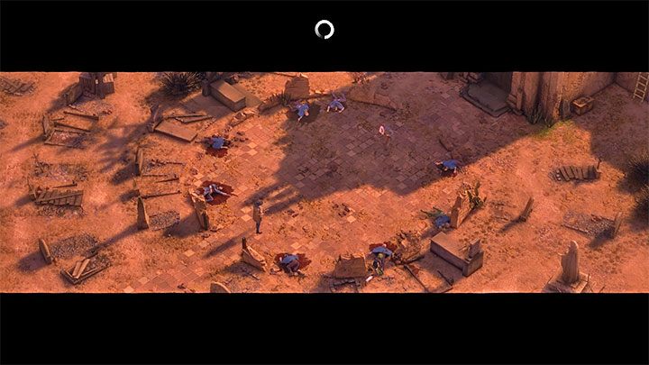 To be sure, save the game before activating Showdown Mode - Desperados 3: Kill Frank and his men; final boss - mission 16, walkthrough - Mission 16 - The Old and The New - Desperados 3 Guide