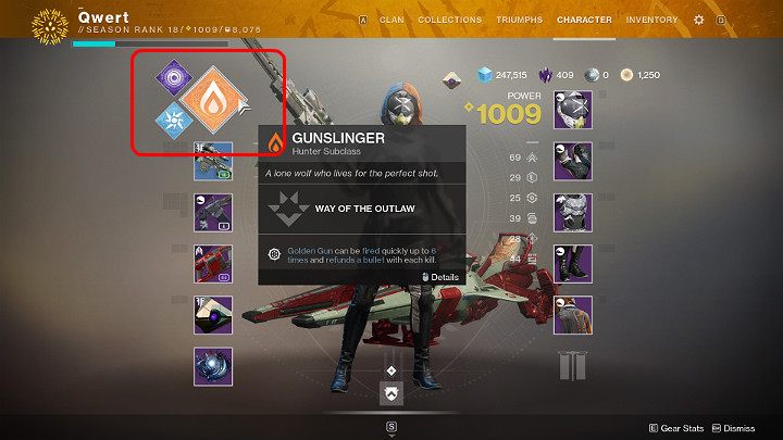 You can switch the character subclasses by entering the character menu (F1 key by default) - Destiny 2: Second character, class - character development - Destiny 2: Levels and character development - Destiny 2 Game Guide