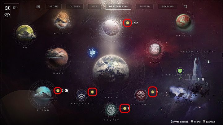 After crossing the soft cap, challenges will appear on the map of the solar system - Destiny 2: Character - how to level up quickly and gain power? - Destiny 2: Levels and character development - Destiny 2 Game Guide