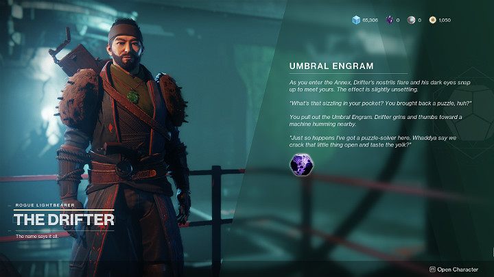 After successfully completing the Contact public event, you can return to The Tower and talk to The Drifter - Destiny 2: Engrams - how to decode? - Destiny 2: FAQ - Destiny 2 Game Guide