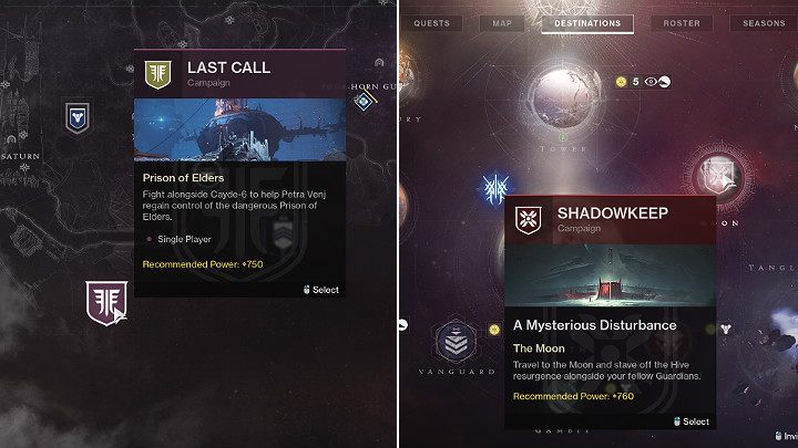 The Forsaken campaign can be started on the planet Tangled Shore and it is quite time-consuming, but its worth the effort to learn more about the fate of the Guardians - Destiny 2: How To Start, 5 Simple Steps - Destiny 2: Basics - Destiny 2 Game Guide